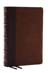 NKJV Large Print Thinline Reference Bible Blue Letter Maclaren Series