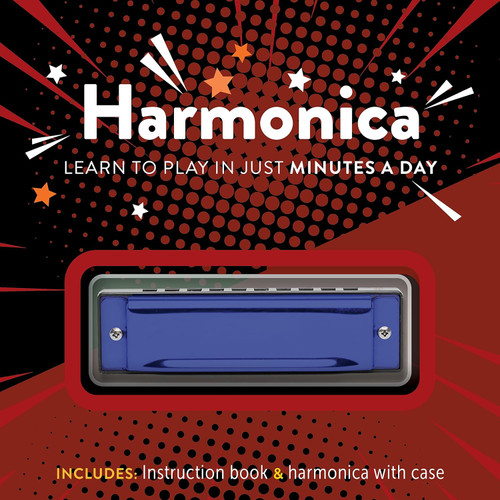 Harmonica kit: Learn to Play in Just Minutes a Day - Includes: