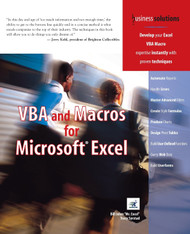 VBA and Macros for Microsoft Excel