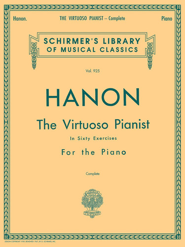 Hanon: The Virtuoso Pianist In Sixty Exercises For The Piano Vol. 925