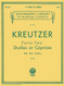Kreutzer - 42 Studies or Caprices: Schirmer Library of Classics