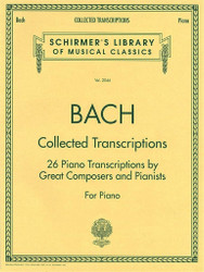 Collected Transcriptions: Schirmer Library of Classics Volume 2044