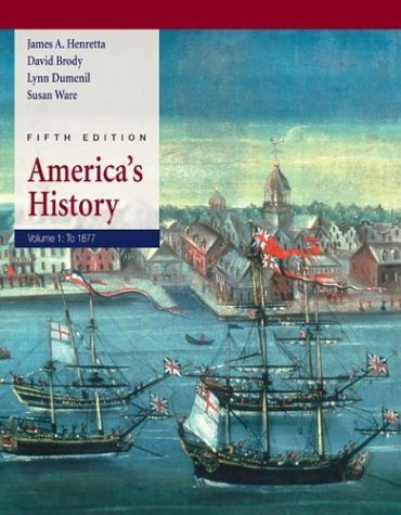 America's History Volume 1