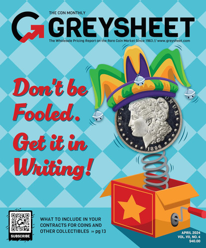 The Coin Monthly Greysheet Magazine