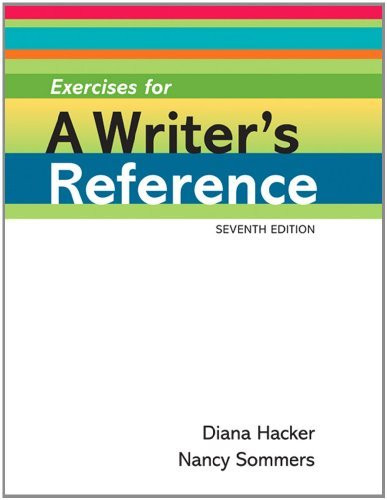 Exercises For A Writer's Reference Large Format