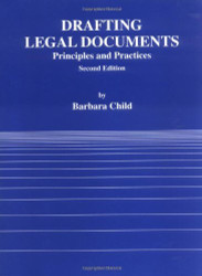 Drafting Legal Documents Principles And Practices