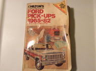 Chilton's repair & tune-up guide Ford pick-ups 1965-82: F-100 F-150