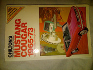 Chilton's Repair and Tune Up Guide Mustang Cougar 1965-73