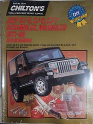 Chilton's Jeep Cj/Scrambler/Wrangler 1971-90 Repair Manual