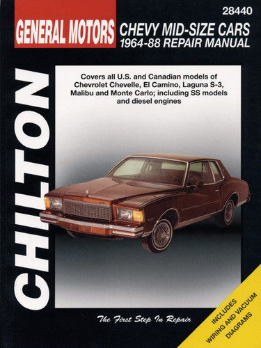 GM Chevrolet Mid-Size Cars 1964-88