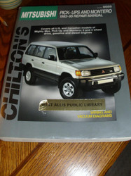 Mitsubishi Pick-ups and Montero 1983-95 (Haynes Repair Manuals)