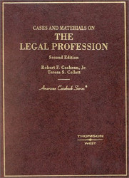 Cases And Materials On The Legal Profession