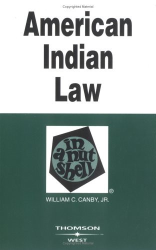 American Indian Law In A Nutshell