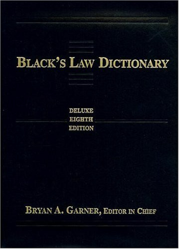 Black's Law Dictionary Deluxe