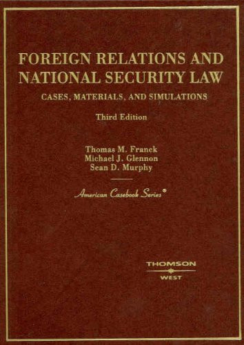 Foreign Relations And National Security Law