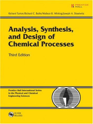 Analysis Synthesis And Design Of Chemical Processes