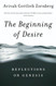 The Beginning of Desire: Reflections on Genesis