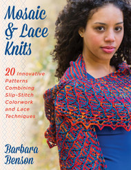 Mosaic & Lace Knits: 20 Innovative Patterns Combining Slip-Stitch