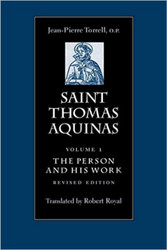 Saint Thomas Aquinas Vol. 1. The Person and His Work