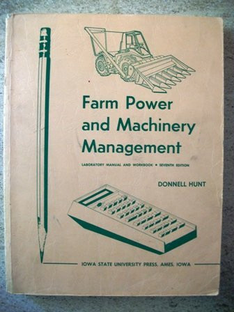 Farm power and machinery management