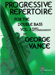 O5463 - Progressive Repertoire for the Double Bass - Volume 3