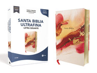 Santa Biblia Letra Gigante Tapa dura/Tela Palabras de Jesus en Rojo