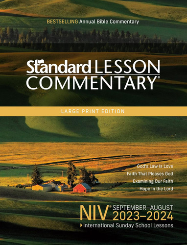 NIV Standard Lesson Commentary Large Print Edition 2023-2024