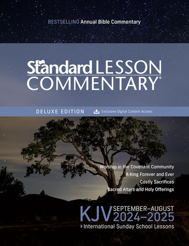 KJV Standard Lesson Commentary Deluxe Edition 2024-2025