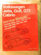 Volkswagen Jetta Golf GTI Cabrio Service Manual