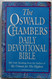 The Oswald Chambers Daily Devotional Bible - New King James Version