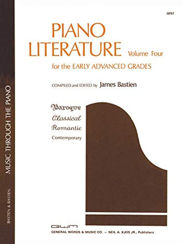 GP57 - Piano Literature - Volume 4 - Bastien