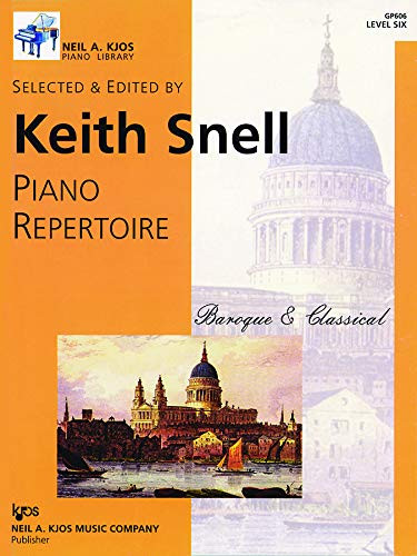 GP606 - Piano Repertoire - Baroque & Classical - Level 6