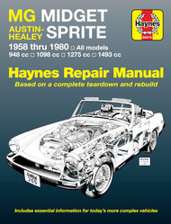 MG Midget and Austin Healy Sprite 1958-80