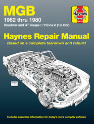 MGB Automotive Repair Manual: 1962-1980 MGB Roadster and GT Coupe
