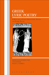 Greek Lyric Poetry (Greek Texts)