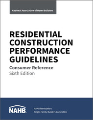 Residential Construction Performance Guidelines Consumer Reference