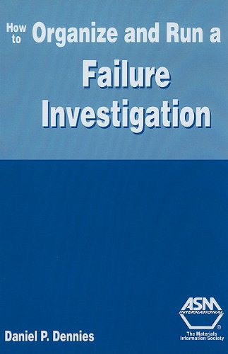 How to Organize And Run a Failure Investigation