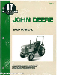 John Deere Model 670-1070 Tractor Service Repair Manual