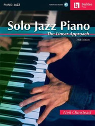 Solo Jazz Piano - The Linear Approach Book/Online Audio