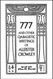 777 And Other Qabalistic Writings of Aleister Crowley: Including