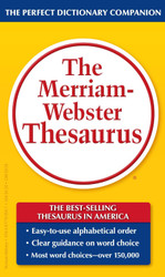 The Merriam-Webster Thesaurus Mass-Market Paperback