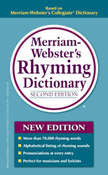 Merriam-Webster's Rhyming Dictionary Mass-Market Paperback
