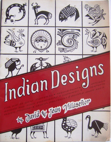 Indian Designs: For Use as Quilt Patterns Needlepoint Applique