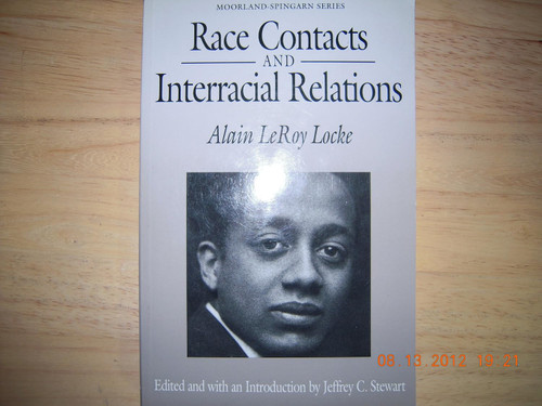 Race Contacts and Interracial Relations: Lectures on the Theory and