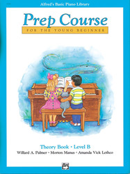 Alfred's Basic Piano Prep Course Theory Bk B