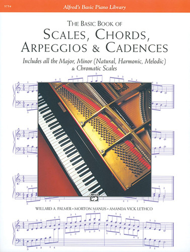The Basic Book of Scales Chords Arpeggios & Cadences: Includes All
