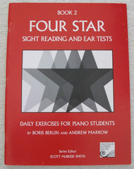 Four Star Sight Reading and Ear Tests: Daily Exercises for Piano