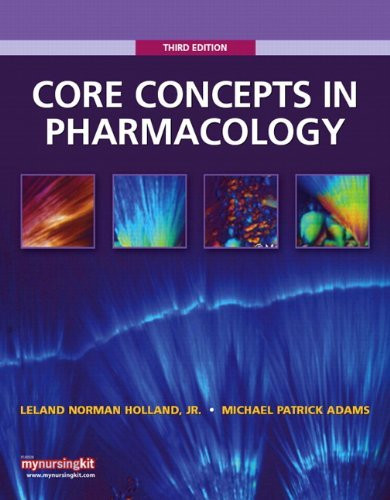 Core Concepts In Pharmacology