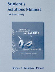 Student Solutions Manual For Elementary And Intermediate Algebra