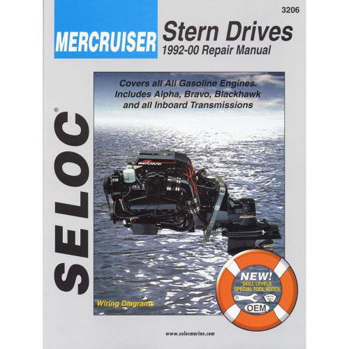 Mercruiser Stern Drives 1992-2001 Repair Manual